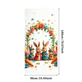 thumbnail image 2 of Decorative Easter Egg Basket with Fall Leaves Autumn Theme Banner Celebration Home Decorations Thanksgiving Party Backdrop Decorations Event, 2 of 3