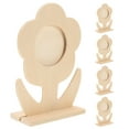 thumbnail image 6 of FOMIYES 5Pcs Paintable Photo Frames Flower Shape for Family and Friends, 6 of 8