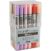 Copic Ciao Marker Set, 24-Colors, Basic
