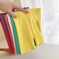 thumbnail image 5 of Dezsed Toddler Baby Girls' Shorts Biker Cartwheel Dance Pull On Shorts Girls Summer Athletic Casual High Waisted Dance Shorts 9-12 Months White, 5 of 5