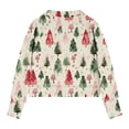 thumbnail image 2 of Birdeem Chandails pour Femmes, Chandails de Noël pour Femmes, Chandail de Noël pour Femmes, Manches Longues, Imprimé, Col Rond, Haut à Enfiler, Blouses pour Femmes, Blouses pour Femmes Mode, 2 of 5