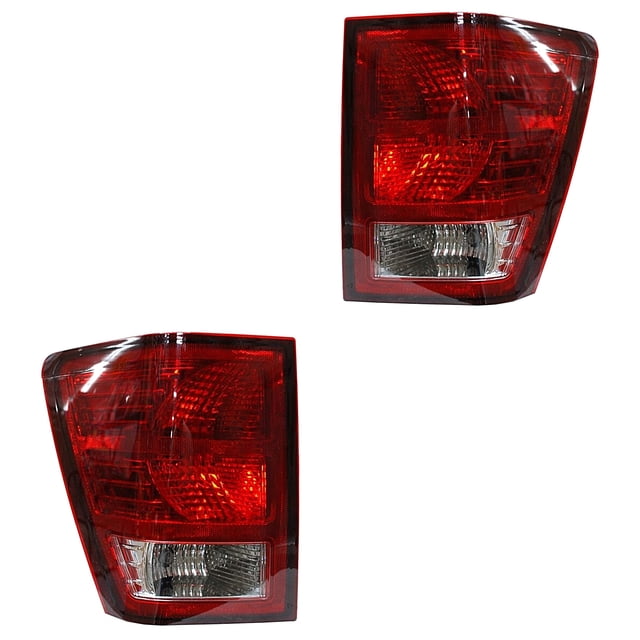 Par de Calaveras Grand Cherokee 2007 A 2010 Jeep S/Arnés TYC .