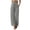 Grey*, variant on RUTAYY Women's Pants High Waisted Drawstring Elastic Comfy Straight Wide Leg Long Pants with Pockets Classic Trendy Trousers