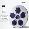 thumbnail image 2 of Máquina de boxeo musical LED Electrónica Conexión BT Montaje en pared para el hogar Blanco, 2 of 6