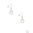 thumbnail image 3 of Delight Jewelry Silvertone Matthew 17:20 Eternity Ring Gold Tone Infinity French Earrings, 3 of 4