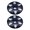 Black, variant on Precisions Machined Bike Top Cover Universals Rear Fixed Tail Protecting Spacer For Quick Installation