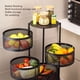 thumbnail image 4 of Organizador Giratorio De Cocina, Estante De Almacenamiento Giratorio De Cocina, Valla Elevada Que Ahorra Espacio, Acero Al Carbono Para Frutas, 4 of 7