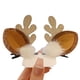 thumbnail image 1 of Accesorios para el cabello navideños para mujer, lindos y divertidos adornos navideños de Papá Noel con forma de cuerno de ciervo de imitación, pinza de pico de pato, 1 of 5