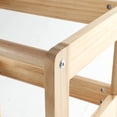 thumbnail image 6 of Kids Kitchen Step Stool for Kids with Safety Rail,Solid Wood Construction Toddler Learning Stool, Montessori Toddlers Kitchen Stool Tower(Natural-adjustable), 6 of 17