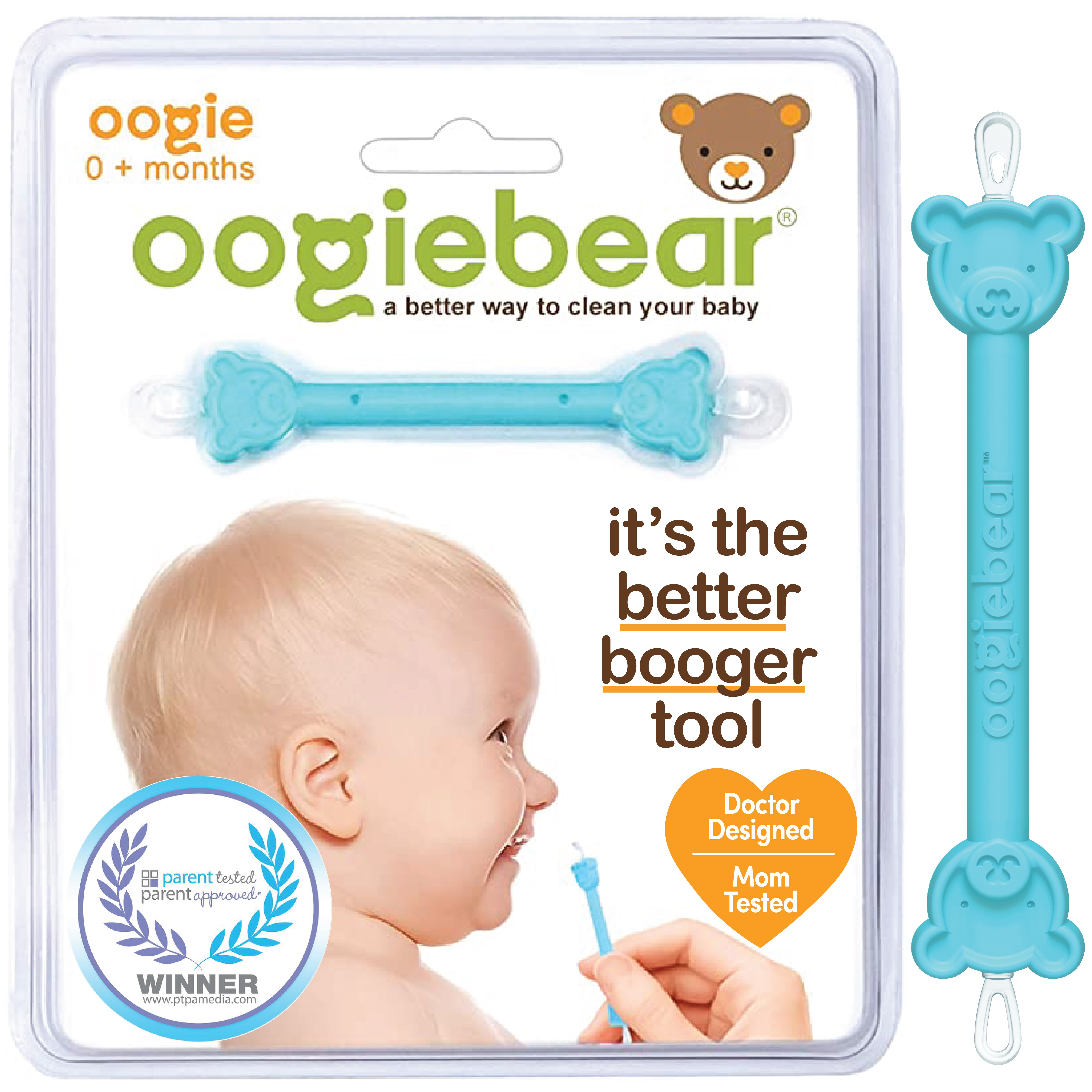 Oogiebear Baby Ear \u0026 Nose Cleaner, PVC 