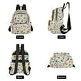 thumbnail image 4 of FORMRS Mini Backpack Purse for Women Quilted Travel Daypack Casual Shoulder Bag, Cute Animals, 4 of 7