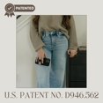 thumbnail image 7 of WALLI CASES for iPhone 12 Pro Max Case Aesthetic Wallet Phone Case Card Holder, Securely Holds up to 2 Cards - Cute, Trendy Phone Cover for Women, fits iPhone 12 Pro Max, w/ Kickstand & Finger Strap, 7 of 7