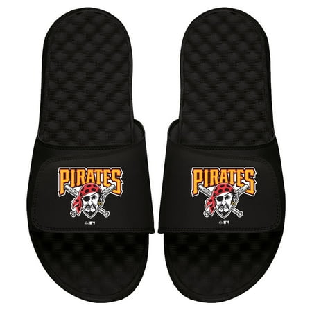 

Men s ISlide Black Pittsburgh Pirates Cooperstown Logo Slide Sandals