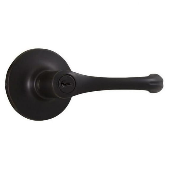 Weslock 00240V1V1FR23 Verrou d'Entrée Somerset avec Loquet Réglable & Gâche à Lèvres Complète, Bronze Huilé
