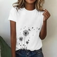 thumbnail image 2 of Tops for Women Trendy Women's Long Sleeve V Neck T Shirts Christmas T Shirts for Women Long Sleeve Loose Fit Tops Pants Bulk Athletic Work Top Dressy Womens White L, 2 of 5