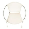 thumbnail image 1 of Butler Specialty Milo White Leather Accent Chair, 1 of 7