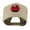Khaki, variant on Martial Arts Logo Yin and Yang Embroidered Cap - Grey OSFM