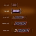 thumbnail image 3 of Snickers Original Chocolate Candy Bars Fun Size Bag 10.59 oz - Pack of 3, 3 of 5