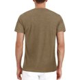 thumbnail image 3 of Mens Henley Shirts Long/Short Sleeve T Shirt Fashion Casual Basic Plain Cotton Tee Shirts, 3 of 5