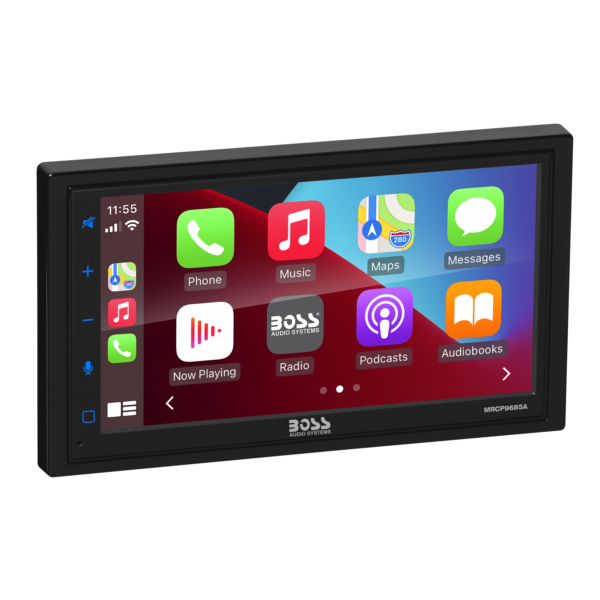 BOSS Audio Systems MRCP9685A Apple CarPlay Android Auto Marine Stereo