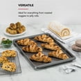 thumbnail image 5 of KitchenAid Aluminized Steel Nonstick 13x18-inch Cookie Baking Sheet Pan, Contour Silver, 5 of 8