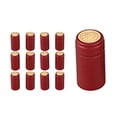 thumbnail image 1 of 200 Tapón termorretráctil de PVC con línea de rasgado, tapón para vino tinto, tapón de plástico, tapón de sellado para botellas de vino de elaboración propia, 1 of 8