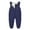 Blue, variant on XIMIN Toddler Boys Girls Puffer Snow Pants Baby Winter Warm Snowsuit Snowsuit Waterproof One Piece Bib Overalls Zip Up Quilted Down Overalls Windproof Ski Outfits