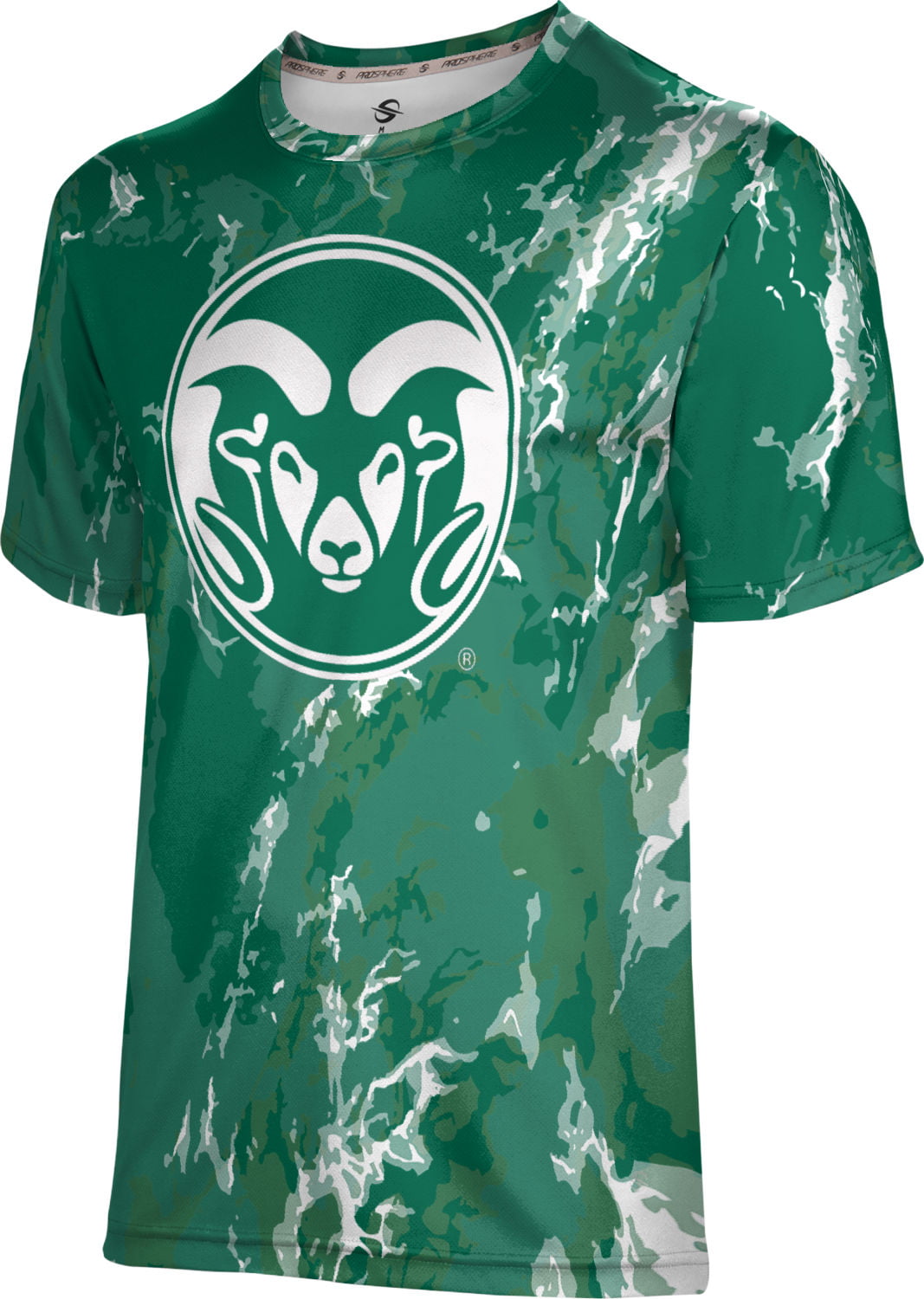 ProSphere Colorado State University Valentines Day Mens Performance T-Shirt Heart 