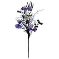 thumbnail image 2 of 1Pc Clearance Under $3 Artificial Halloween Pick Halloween Branch For Table, Plastic Black Stem With Eyeball (A), 2 of 7