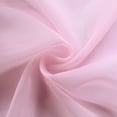 thumbnail image 6 of BalsaCircle 5 Pink Extra Premium Chiffon Chair Sashes Bows Ties Ceremony, 6 of 7