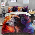 thumbnail image 2 of 3 Pieces Duvet Cover Set Irish Wolfhound Dog 3D Print Bedding 1 Duvet Cover 2 Pillowcases Natural Animals Comforter Sets Soft Breathable for Boys Girls Children 6uUUkR, 2 of 6