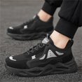 thumbnail image 5 of NOKIO Men's Running Sneakers Breathable L𝗈w Top Jogging Athlet𝗂c Shoes Versatile Hiking Sports Shoes Non-S𝗅ip Outdoor Casual Shoes Lightweight Thick-Soled for Back to College, 5 of 8