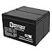 thumbnail image 3 of Mighty Max Battery 12V 8Ah Razor Pocket Mod Daisy 15130650 Scooter Battery - 2 Pack, 3 of 4