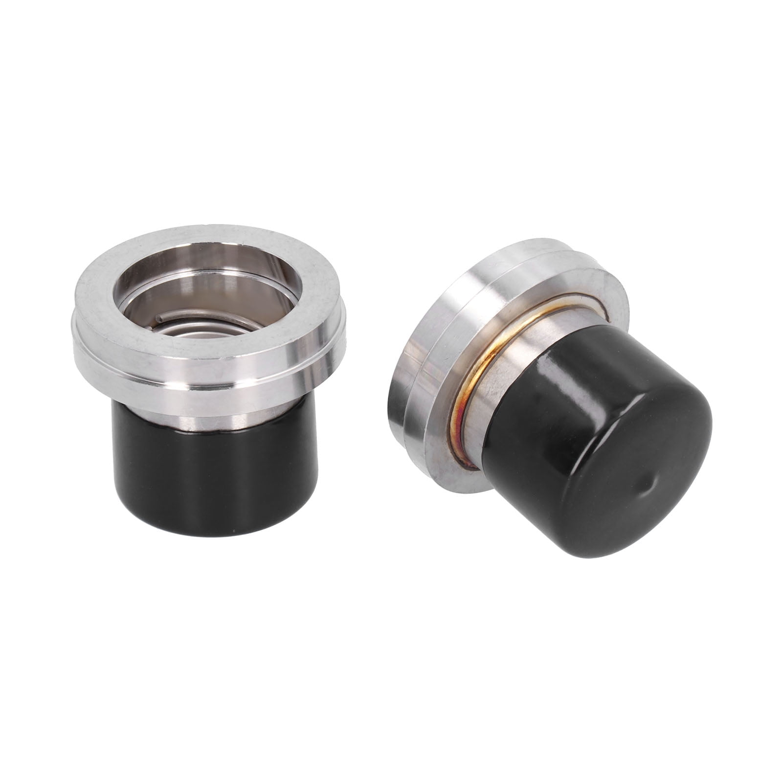 Bearing Dust Cap Protector Stainless Steel,2pcs 2.717in Bearing Buddy Protectors Stainless Steel Lubricators Accessory for Trailers Boats 