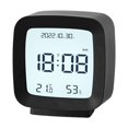 thumbnail image 3 of Abbracc Digital Alarm Clock 12/24H Electric Clocks for Bedroom Tabletop Black, 3 of 9