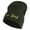 Olive, variant on US Eastern State New York Embroidered Big Size Cotton Short Beanie - Black XL-3XL