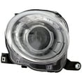 thumbnail image 4 of CAPA For 12-19 500 Halogen Headlight Headlamp w/o Black Trim w/Bulb Right Side, 4 of 5