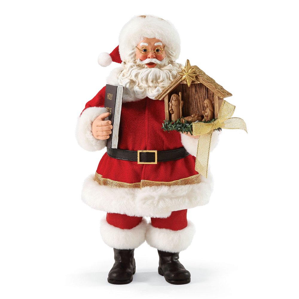 Department 56 Possible Dreams Santa 4057127 Believe Nativity Scene