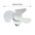 thumbnail image 3 of Ainf E27 Socket Fan Screw In Type Light Bulb Fan Low Quiet Ceiling Fan For Small Spaces No Wiring Needed, 3 of 8