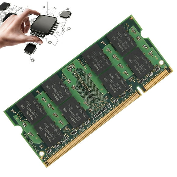 Xiede DDR2 667MHz 2GB 200pin Memoria Ram Ram para Computadora Portátil, Rendimiento ESTA