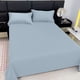 thumbnail image 5 of Juego de sábanas con fundas de almohada | Juego de ropa de cama de poliéster de 3 piezas | Sábana bajera y fundas de almohada para dormitorio | Fácil de lavar y cuidar | Tamaño estándar para colchón, 5 of 6