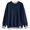 Z03-Dark Blue, variant on CAIXIA Oversized Sweaters For Women Plaid Patchwork Color Block Crewneck Long Sleeve Pullover Tops Soft Basic Clothes Casual Shirts Work Outfits Fall Winter Clothes,Navy