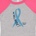 thumbnail image 4 of Inktastic We Will Win Against Prostate Cancer Ribbon Boys or Girls Baby Bodysuit, 4 of 5