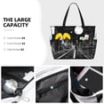 thumbnail image 2 of Kdxio Futuristic Moonlit Cityscape for Beach Bag for Women Large Beach Tote Bag Waterproof Sandproof Swim Bag with Zipper Pockets Beach Vacation Travel, 2 of 6