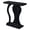 Black, variant on B Console Table 31.5" - Modern Sofa Table with Storage Shelves, Narrow Entryway Hall Table for Living Room, Display Accent Table, Black