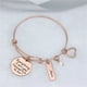 thumbnail image 4 of onlyliua Ofertas Navideñas Pulsera de Día de Hija E Hijo, Regalo de Cumpleaños para Mamá, Pulsera de Brazalete para Mamá, Pulsera de Brazalete Expandible para Mujer, 4 of 7