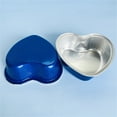 Heart Shaped Aluminum Foil Cake Pan Disposable Heart Shaped Cake Pans