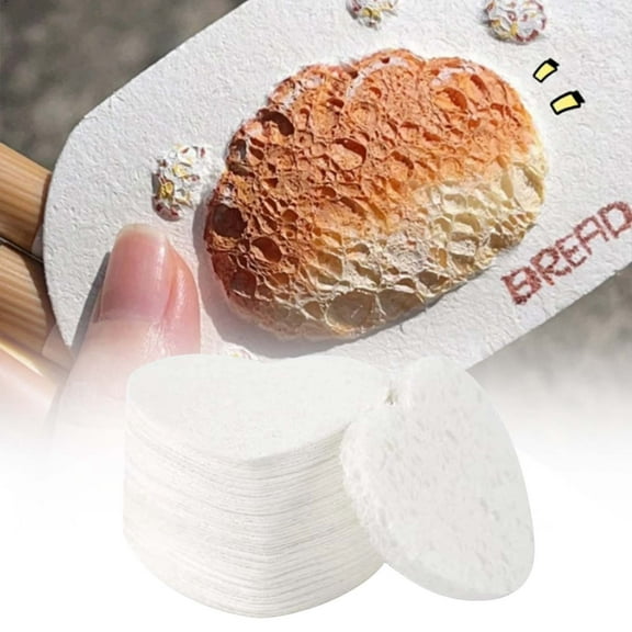 Kids DIY Painting Kit for Little Artists with Round Square Canvas Wooden Sticks Art Supplies Educational Activity