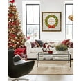 thumbnail image 2 of Eveokoki Farmhouse Wall Decor Signs For Christmas Decorations - Rustic 8” Wood Christmas Wreath Picture Frame - Easy To Hang Indoor Holiday Decor For Your Home, 2 of 4