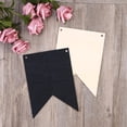 thumbnail image 3 of GOOHOCHY Chalkboard Pennant Banner for Decoration with Black Chalkboard Design and Wood Material 16pcs, 3 of 8